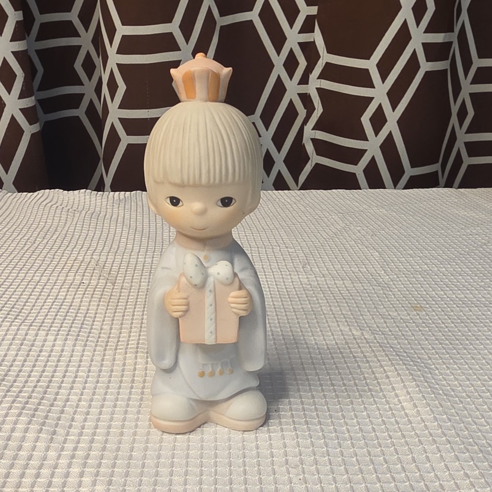 Enesco Wee Three Kings Nativity Vintage Porcelain Figurine 1981 E-5635